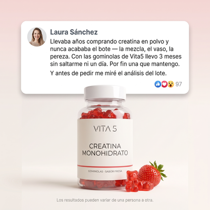 Vita5 · Gominolas de Monohidrato de Creatina