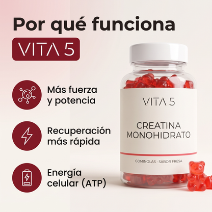 Vita5 · Gominolas de Monohidrato de Creatina